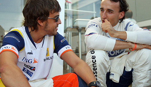 Fernando Alonso, BMW, Kubica