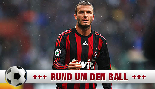 David Beckham kann angeblich bis Saisonende beim AC Milan bleiben