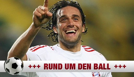 Luca Toni kann wieder lachen: Der Stürmer ist fit, Wolfsburg und Barcelona können kommen