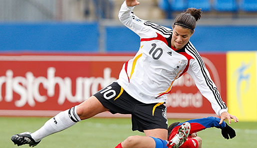 Dzsenifer Marozsan wurde 2008 Torschützenkönigin der U17-WM