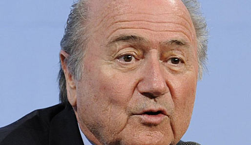"Der Sport muss sauber sein": Joseph S. Blatter