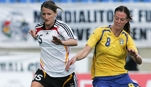 Die 56-malige Nationalspielerin Sonja Fuss spielt in der kommenden Saison in der 2. Bundesliga
