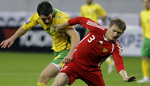 Das Qualifikations-Hinspiel gewann Russland mit 2:1 gegen Wales