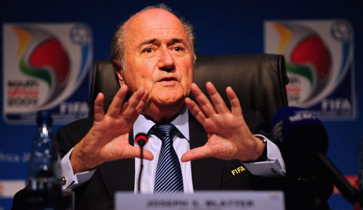 FIFA-Präsident Joseph Blatter hat Mexiko zukünftig nicht mehr auf der Bewerber-Liste