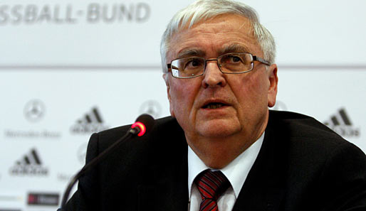 Dr. Theo Zwanziger ist seit 2004 in führenden Position beim DFB
