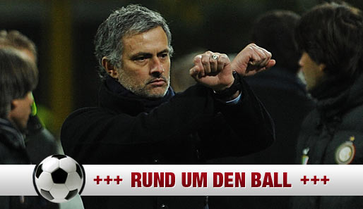 Jose Mourinho ist seit 2008 Trainer bei Inter Mailand