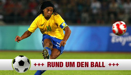 Ronaldinho spielt eine starke Saison, trug aber seit April 2009 nicht mehr das Trikot Brasiliens