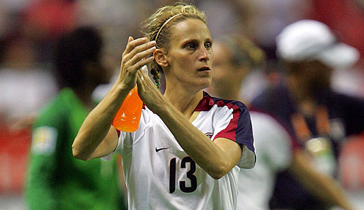 Kristin Lilly spietl seit 1987 für das US-amerikanische Nationalteam