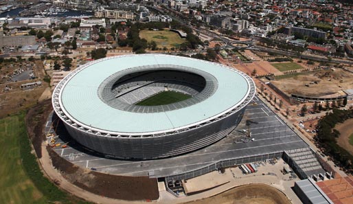 Das Green Point Stadion in Kapstadt steht im gleichnamigen Stadtteil
