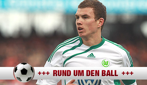 Edin Dzeko erzielte in 94 Bundesliga-Spielen für Wolfsburg 56 Tore