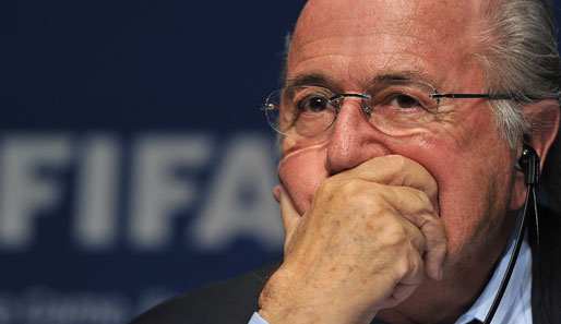 Joseph Blatter gerät immer mehr unter Druck