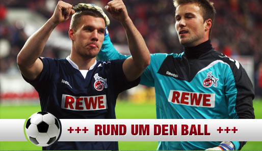 Der 1. FC Köln hat die Weichen für eine Vertragsverlängerung von Lukas Podolski (l.) gestellt