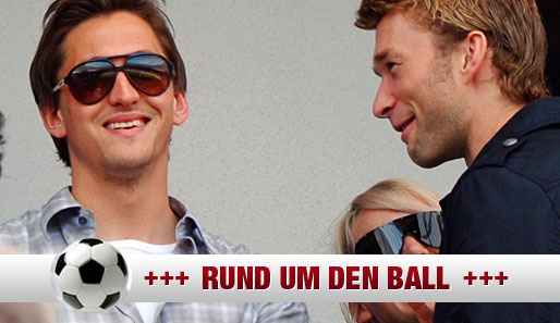 Rene Adler (l.) wechselt angeblich im Sommer von Bayer Leverkusen zum Hamburger SV