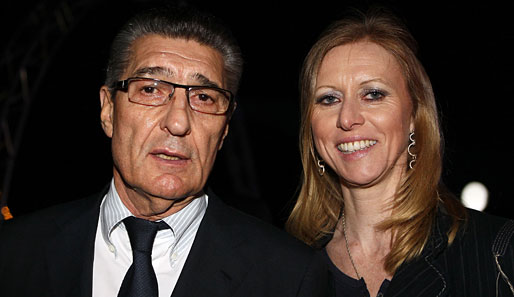 Rudi Assauer (l.) mit seiner Ex-Frau Britta