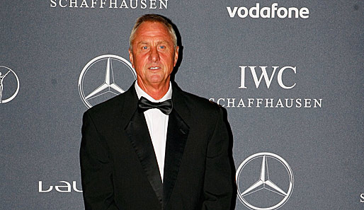 Johan Cruyff wurde zum "Jahrhunderfußballer" gewählt