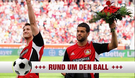 Michael Ballacks (r.) Abschied aus Leverkusen muss keiner vom europäischen Fußball gewesen sein