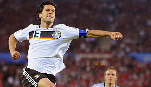 Michael Ballack: Der ehemalige Kapitän der deutschen Nationalmannschaft bei der EM 2008