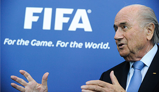 Der FIFA-Präsident nimmt den Rekordtransfer von Gareth Bale gelassen zur Kenntnis