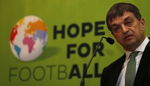 "Hoffnung für den Fußball": Das Motto von Jerome Champagne