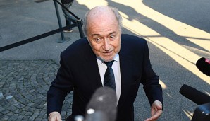 Sepp Blatter ist sich keiner Schuld bewusst