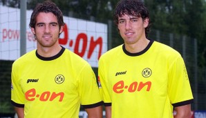 Malte Metzelder (r.) spielte zwei Jahre lang bei Borussia Dortmund mit Bruder Christoph