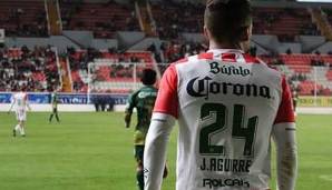 Platz 11: Jonas Aguirre (FC Puebla) - Geschwindigkeit: 94