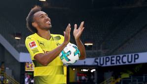 Platz 1: Pierre-Emerick Aubameyang (Borussia Dortmund) - Geschwindigkeit: 96