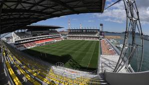 Mikuni World Stadium (Kitakyushu, Japan) - Kapazität: 15.066 Plätze.