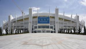 Saparmyrat Türkmenbaşy adyndaky Olimpiya Stadiony (Ashgabat, Turkmenistan) - Kapazität: 45.000 Plätze.