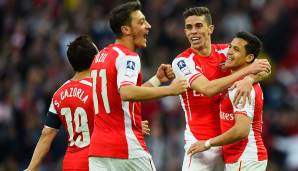 Platz 6: FC Arsenal (England) - Saldo: -235,77 Mio. Euro (Einnahmen: 204,60 Mio. Euro, Ausgaben: 476,62 Mio. Euro)