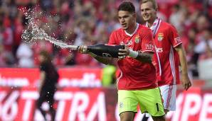 Platz 1: SL Benfica - Saldo von 376,91 Mio. Euro - teuerster Verkauf: Ederson (für 40 Mio. Euro zu Manchester City).