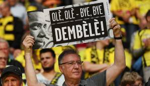 Platz 15: Borussia Dortmund - Saldo von 85,09 Mio. Euro - teuerster Verkauf: Ousmane Dembele (für 105 Mio. Euro zum FC Barcelona).