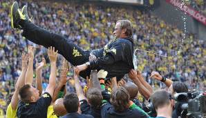 Platz 10: Jürgen Klopp (Borussia Dortmund): 7 Jahre.