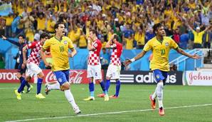 Das Eröffnungsspiel der WM 2014 konnten die Brasilianer mit 3:1 für sich entscheiden.