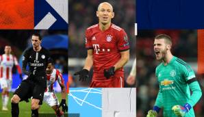 Adrien Rabiot, Arjen Robben, David De Gea & Co: Im Sommer 2019 laufen die Verträge etlicher Top-Spieler aus. Ein Überblick über die prominentesten ablösefreien Spieler Europas.