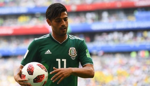 Carlos Vela war als mexikanischer Nationalspieler bei der WM 2018 gegen Deutschland auf dem Platz.