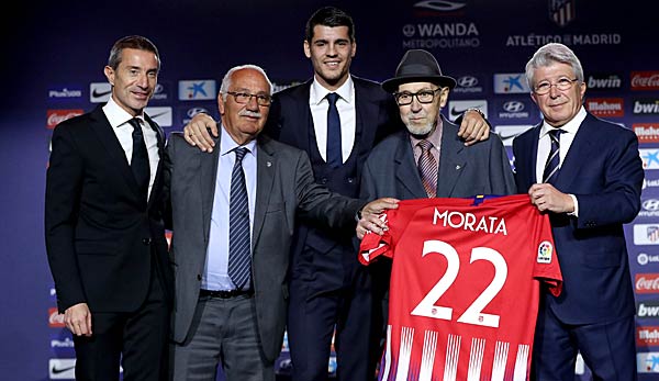 Alvaro Morata wechselt vom FC Chelsea zu Atletico Madrid.