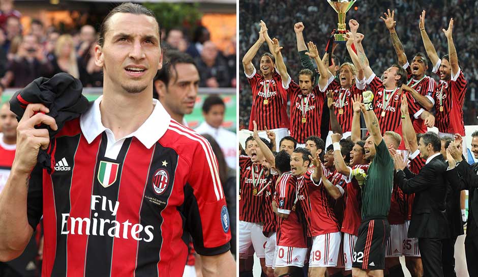 Der König ist zurückgekehrt. Doch kommt mit Zlatan Ibrahimovic auch der Erfolg zum AC Milan zurück? Immerhin liegt die letzte Meisterschaft schon neun Jahre zurück - im Kader damals: Ibra. SPOX zeigt, wer außerdem dabei war.