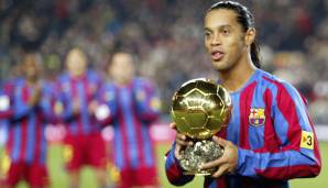 Seine Zeit beim FC Barcelona entwickelte sich zu einem einzigen Siegeszug: Ballon d'Or 2005, Weltfußballer 2005 und 2006, 94 Tore und 71 Vorlagen in 207 Pflichtspielen, zweimal spanischer Meister und natürlich der Triumph in der Champions League 2006.
