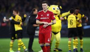 NIKLAS SÜLE: Unter der Woche im Pokal sah der Hüne zwar Rot. Gesperrt ist Niklas Süle aber erst im Pokalhalbfinale und kann im Topspiel mitwirken.