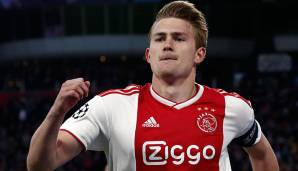 MATTHIJS DE LIGT (Ajax Amsterdam/ Vertrag bis 2021): Der Wechsel des Abwehr-Juwels zu Juve steht kurz vor dem Abschluss. Wie Goal vermeldet, sind 70 Millionen fällig. Vor allem Barca war auch am 19-Jährigen interessiert.
