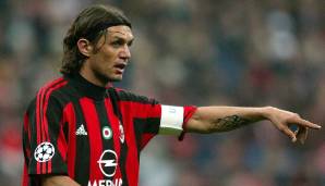 Platz 28 - Paolo Maldini: Wo wir bei legendären Italienern sind: Auch der Milan-Kapitän war mit einem Rating von 92 einer der Topspieler bei FIFA 05.