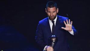 Superstar Lionel Messi ist zum sechsten Mal zum Weltfußballer des Jahres gewählt worden.