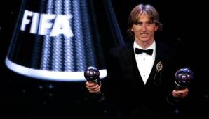 Luka Modric gewann im letzten Jahr die Auszeichnung.