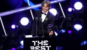 Luka Modric gewann im letzten Jahr den Award.