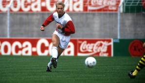 Neuhaus erzielte beim famosen 3:2 gegen die Bayern im Juni 1991 übrigens das Tor zum 2:1. Der Siegtreffer in der 89. Minute war dem 23 Jahre alten THORSTEN FINK vorbehalten. Der durfte später ja auch mal für die Bayern spielen.
