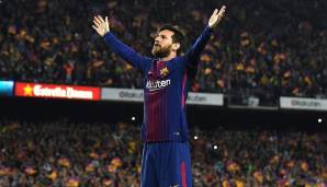 Platz 3: Lionel Messi (Argentinien, Verein: FC Barcelona, Paris Saint-Germain) - 783 Tore