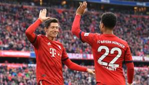Platz 19: ROBERT LEWANDOWSKI (Bayern München) - 29 Scorerpunkte (22 Tore, 7 Vorlagen) in der Saison 2018/19.