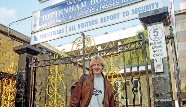 Ein Weltstar an der White Hart Lane: Jürgen Klinsmann bei Tottenham Hotspur