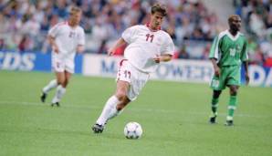 Brian Laudrup (Dänemark) - Der jüngere Bruder von Michael spielte noch bis 2000 und machte dann wie Michael bei Ajax Schluss. Spielte Anfang der 90er zwei Jahre für den FC Bayern.